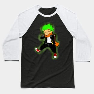 Young School boy Genji Baseball T-Shirt